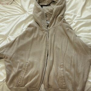 Garage Neutral Beige Hoodie